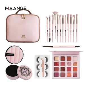 MAANGE Pro 12 pcs/lot Makeup Brushes Set